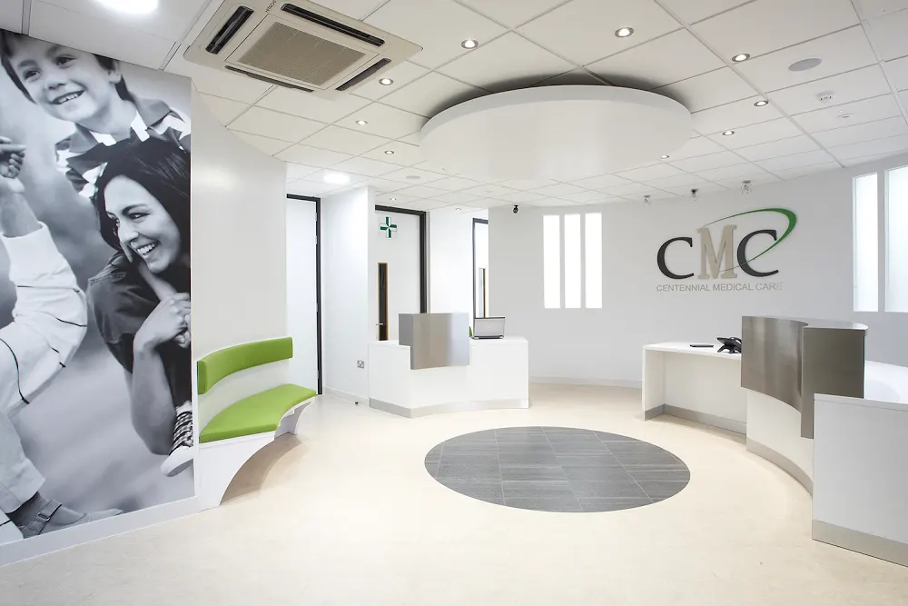Elstree Private Urgent Care reception — private walk-in urgent care clinic in Elstree
